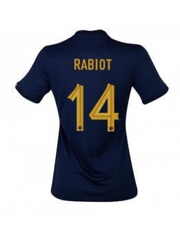 Frankrike Adrien Rabiot #14 Replika Hemmakläder Dam VM 2022 Kortärmad